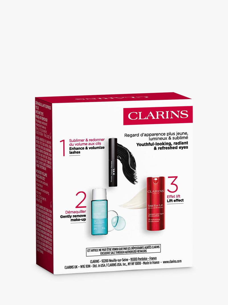 Clarins Total Eye Lift Collection skincare gift set, UK version