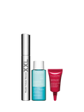 Clarins Mother's Day gift set with mascara, remover, and eye lift, UK version