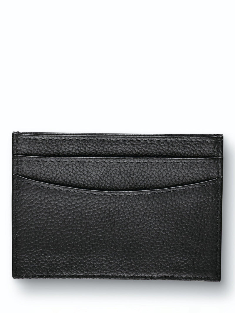 Charles Tyrwhitt leather card holder black, imported from the UK