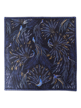 John Lewis Sara Miller Anniversary Collection Peacock Parade Cotton Napkins Set of 2 Dark Blue- Buy online at McGrocer