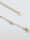 Lido Delicate Pearl Station Chain Bracelet Gold, imported from the UK