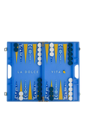 MaisonGames La Dolce Vita backgammon set, imported from the UK