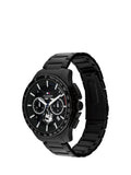 Tommy Hilfiger chronograph watch black skeleton dial (British brand)