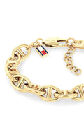 Tommy Hilfiger link chain bracelet gold (British brand)