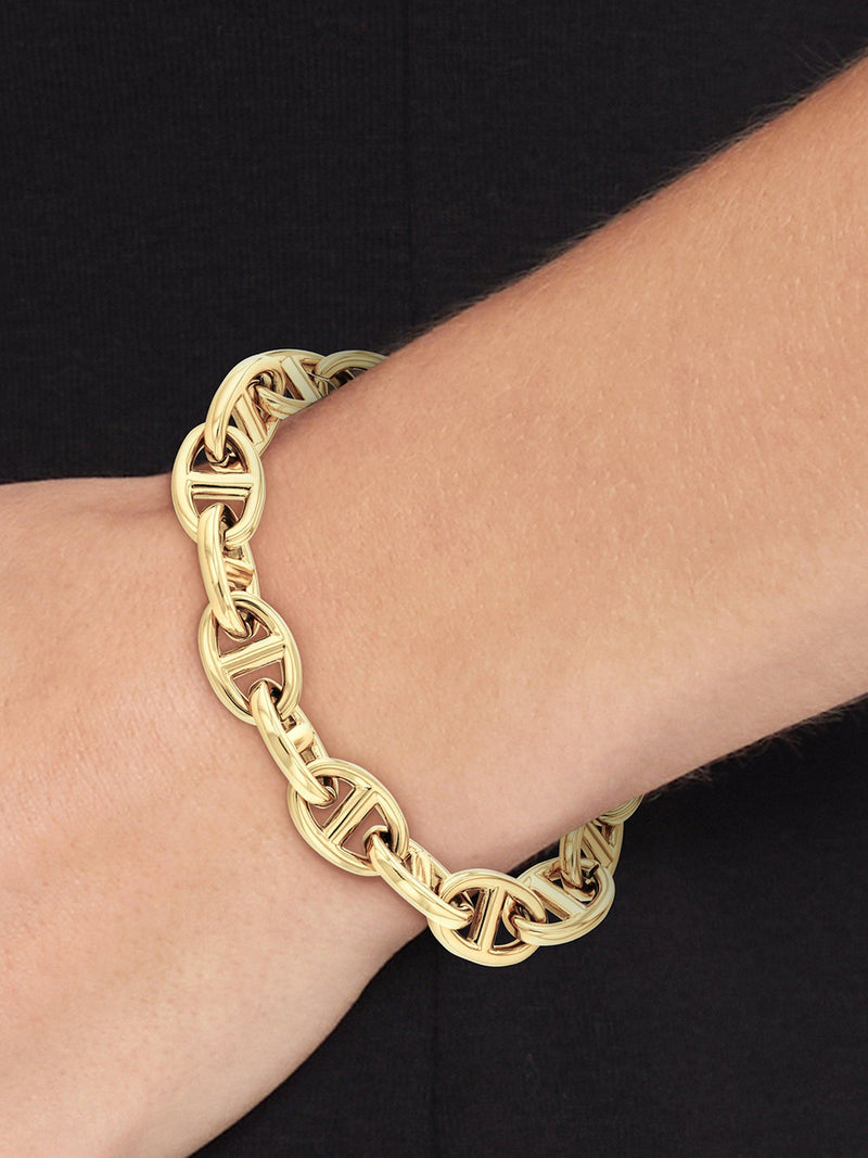 Tommy Hilfiger link chain bracelet gold (British brand)
