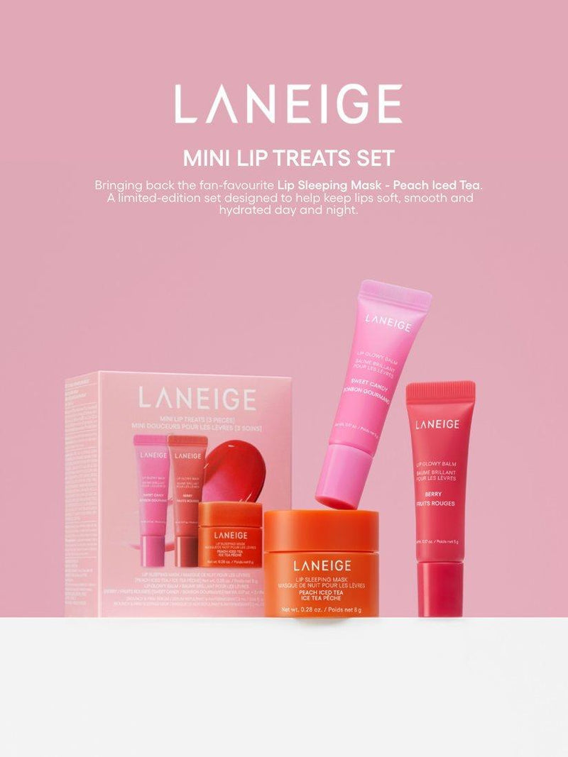 LANEIGE Mini Lip Treats gift set 3 pieces - British product