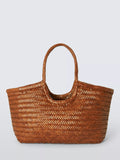 Dragon Diffusion Nantucket Woven Leather Tote Bag