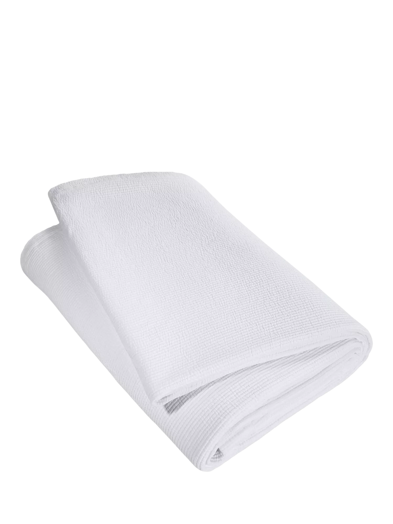 Ralph Lauren Aiden cotton bedspread white 245x280cm, imported from the UK