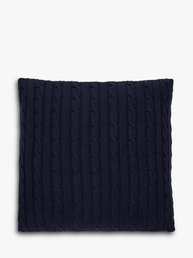 Ralph Lauren cable knit cushion 45x45cm, imported from the UK