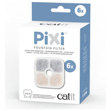 Catit PIXI fountain filter cartridges 6 pack - British product