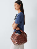 Dragon Diffusion Botteghe woven leather bucket bag, imported from the UK