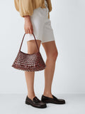 Dragon Diffusion Rosanna mini woven leather shoulder bag, UK version