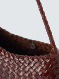 Dragon Diffusion Rosanna mini woven leather shoulder bag, UK version
