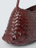 Dragon Diffusion Rosanna mini woven leather shoulder bag, UK version