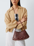 Dragon Diffusion Rosanna mini woven leather shoulder bag, UK version
