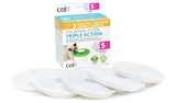 Argos Catit Flower Fountain Filter Cartridge 5 Pack - Replacement Water Filters- Buy online at McGrocer