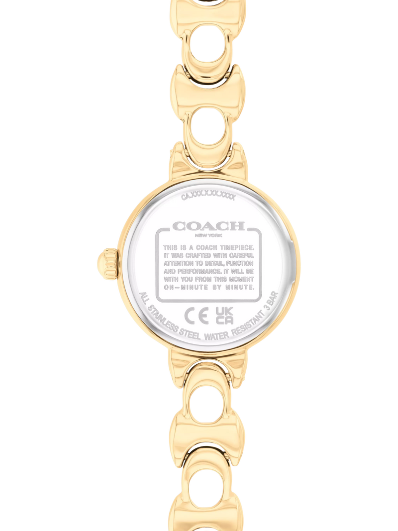 Coach gold bracelet watch 22mm - British product