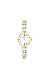 John Lewis Coach Women's Round Bracelet Strap Watch, Bi-colour- Buy online at McGrocer