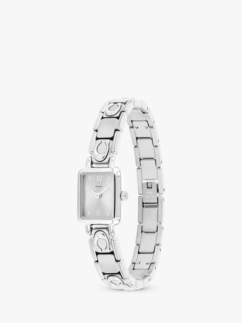 Coach Mara square stainless steel watch - British product