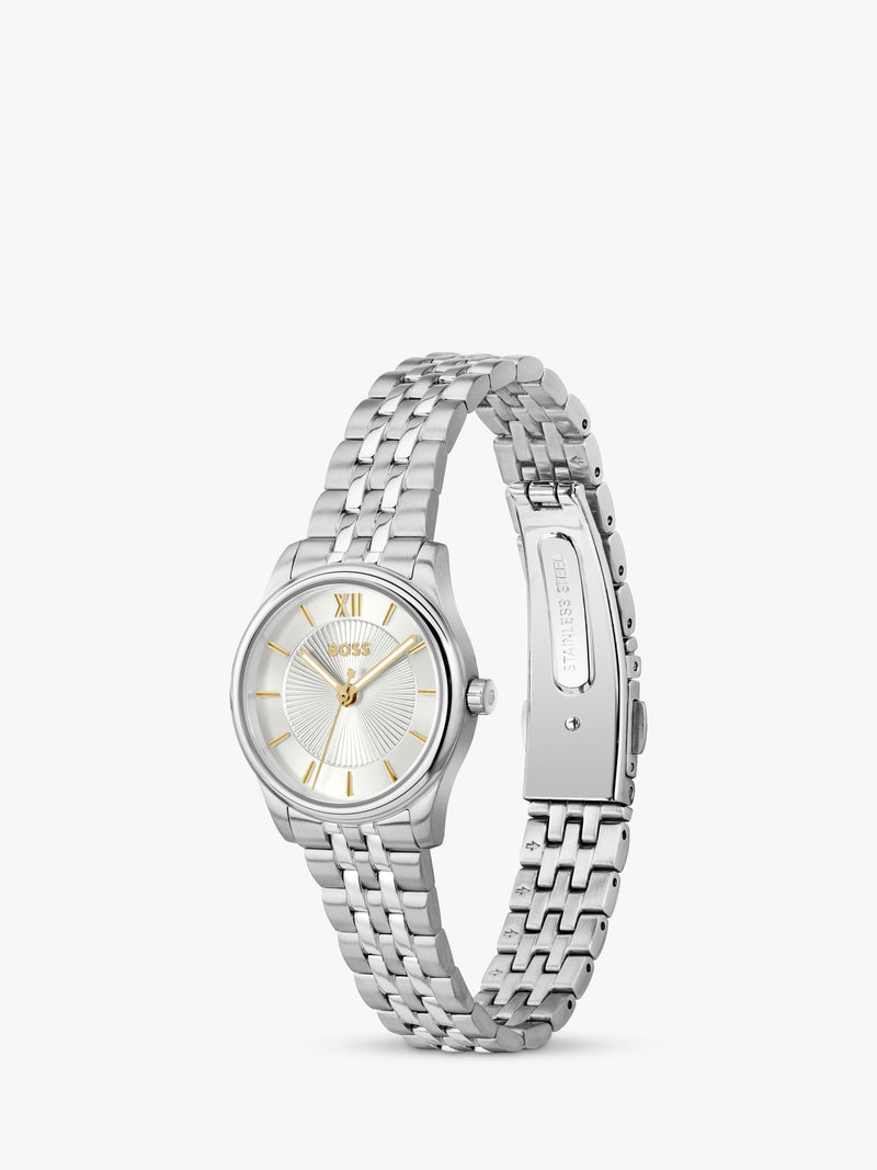 HUGO BOSS women's watch 25mm silver dial, UK version