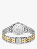 HUGO BOSS women's watch green sunray dial two-tone bracelet 25mm, UK version