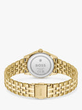 HUGO BOSS women's round gold watch 25mm, UK version