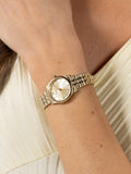 HUGO BOSS women's round gold watch 25mm, UK version
