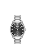 HUGO BOSS men's watch 40mm stainless steel grey dial (British brand)