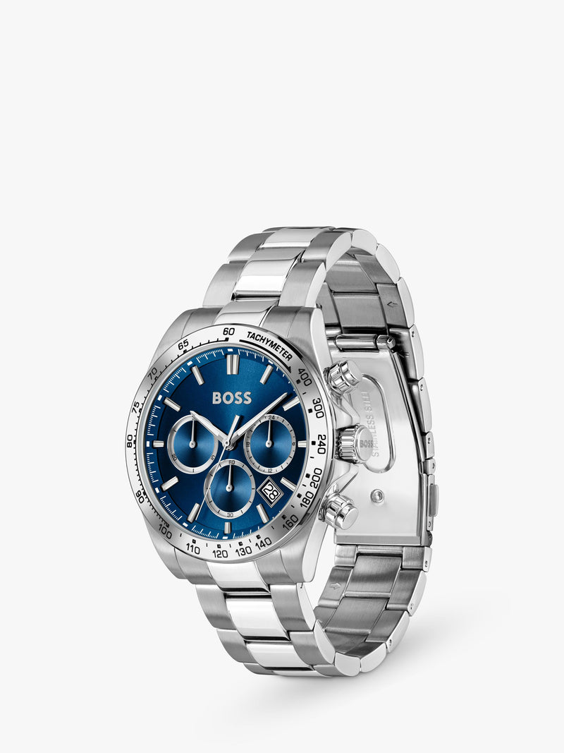 HUGO BOSS chronograph watch 44mm (British brand)