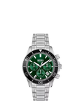 HUGO BOSS silver chronograph watch 44mm, imported from the UK