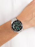 HUGO BOSS silver chronograph watch 44mm, imported from the UK