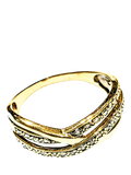 L & T Heirlooms pre-loved gold diamond ring S - British product