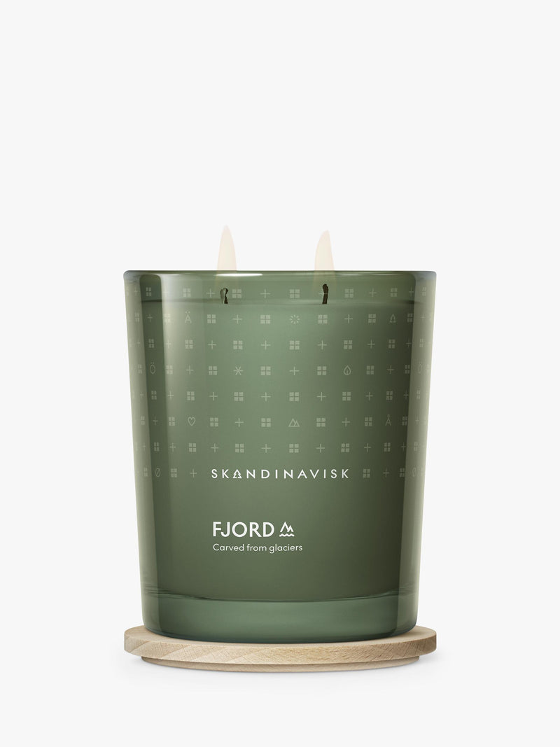 SKANDINAVISK Fjord two-wick scented candle 350g (British brand)