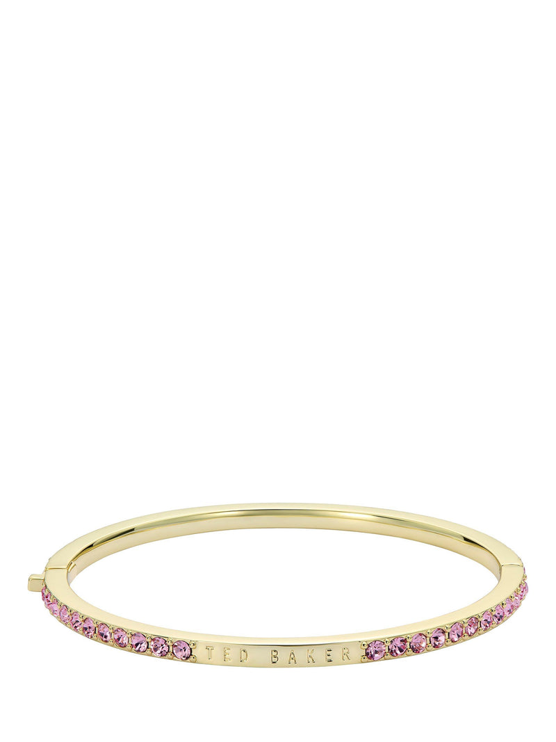Ted Baker crystal bangle bracelet gold, UK version