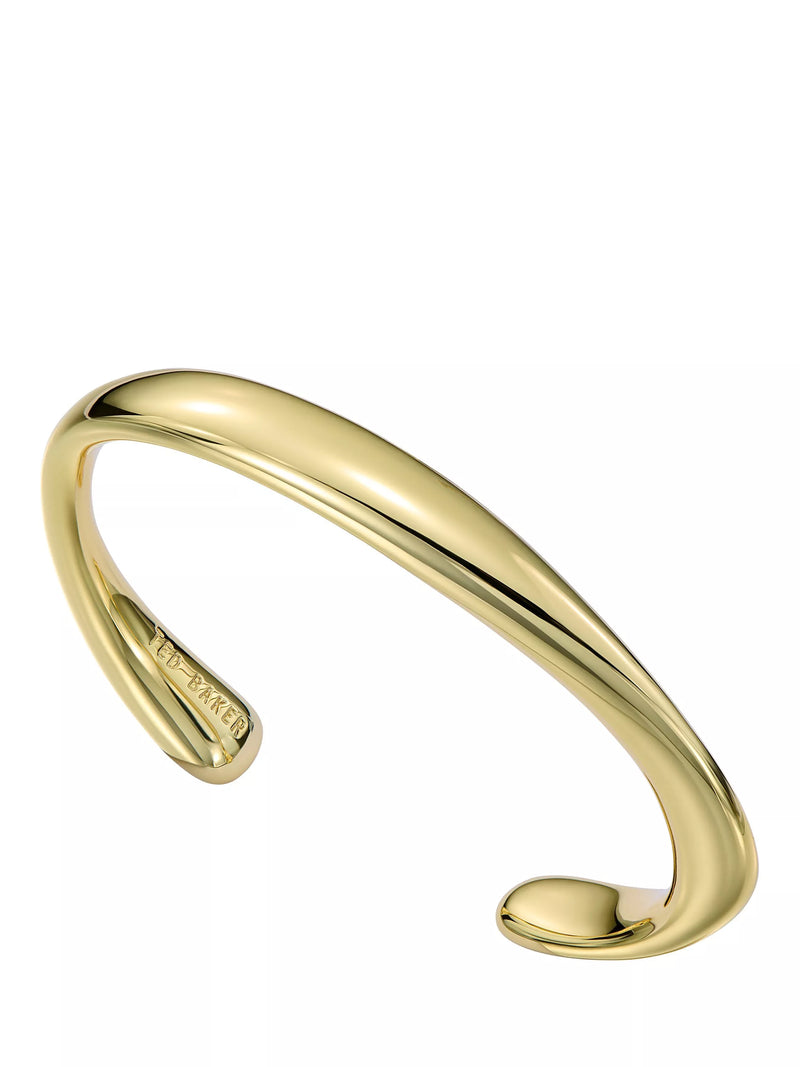 Ted Baker Cova Contour Cuff gold tone jewellery (British brand)
