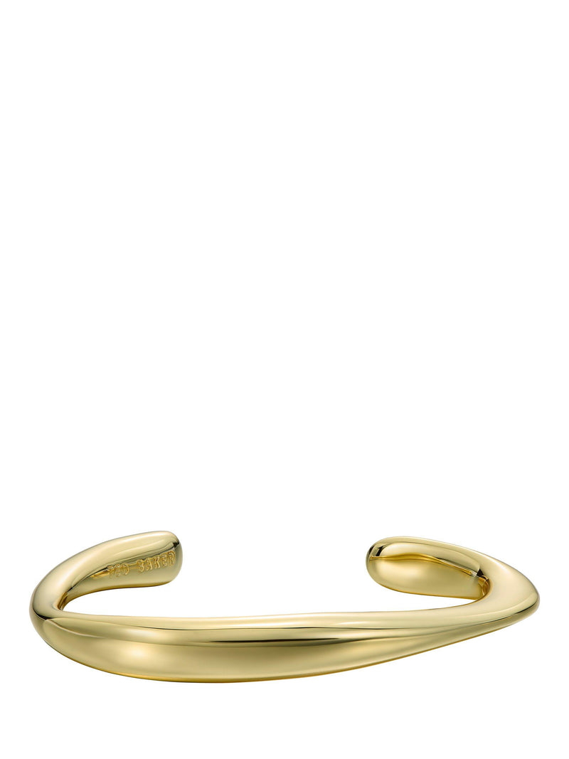 Ted Baker Cova Contour Cuff gold tone jewellery (British brand)