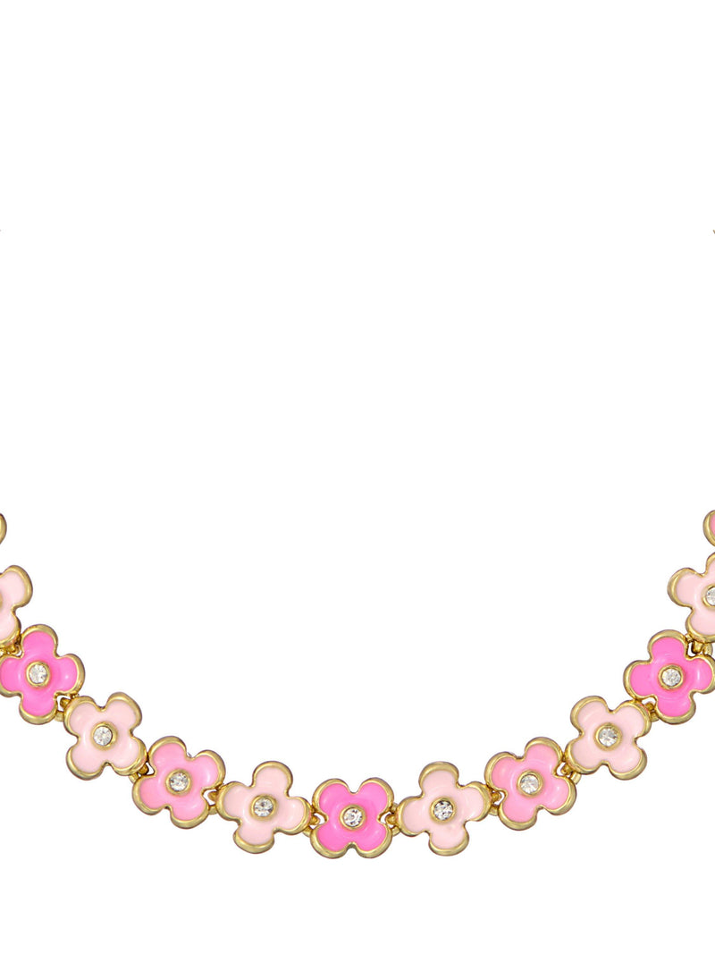 Ted Baker charm bracelet gold pink - British product