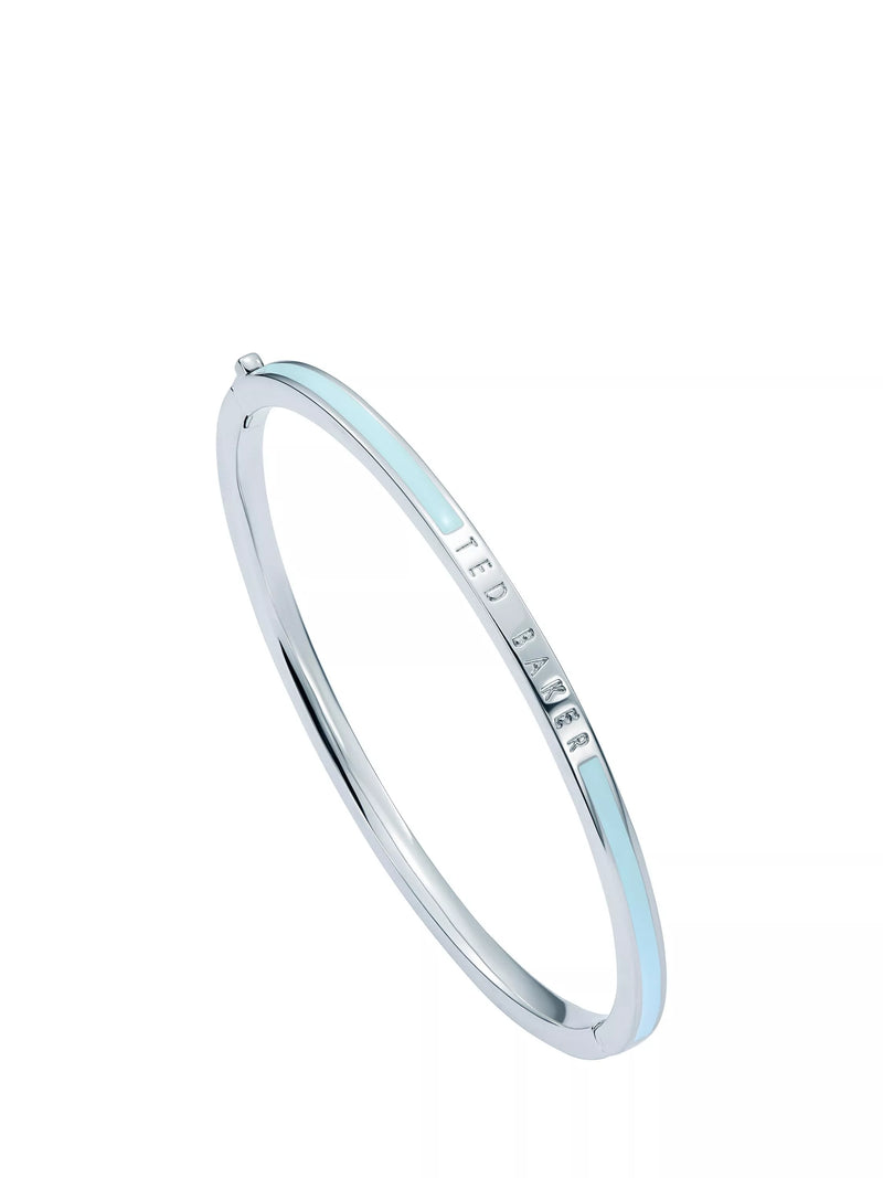 Ted Baker Roley Classic Contour Enamel Slim Bangle Bracelet