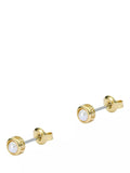 Ted Baker mini pearl stud earrings in gold, imported from the UK