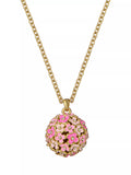 Ted Baker Bonbon Bouquet pendant necklace pink gold (British brand)