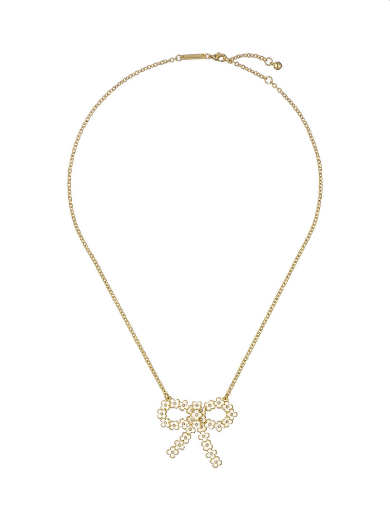 Ted Baker white gold pendant necklace, imported from the UK