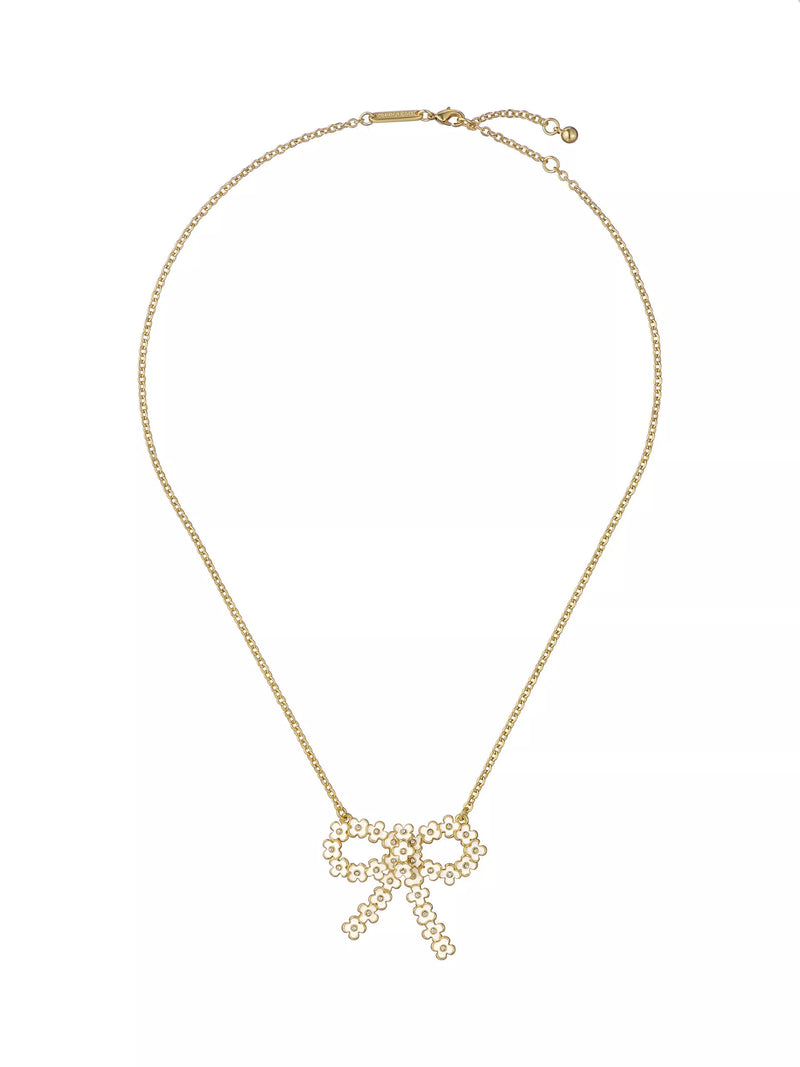 Ted Baker white gold pendant necklace, imported from the UK