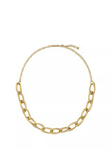 John Lewis Ted Baker Corola Contour Chain Necklace, Gold- Buy online at McGrocer