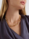 Ted Baker Corola gold chain necklace - British product