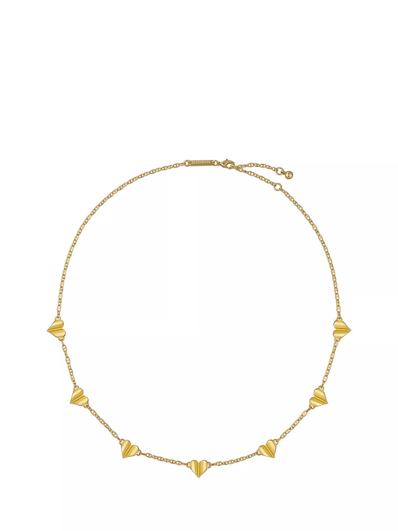 Ted Baker flutter heart necklace gold tone - British product