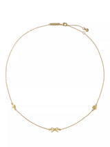 John Lewis Ted Baker Iona Mini Icons Necklace, Gold- Buy online at McGrocer