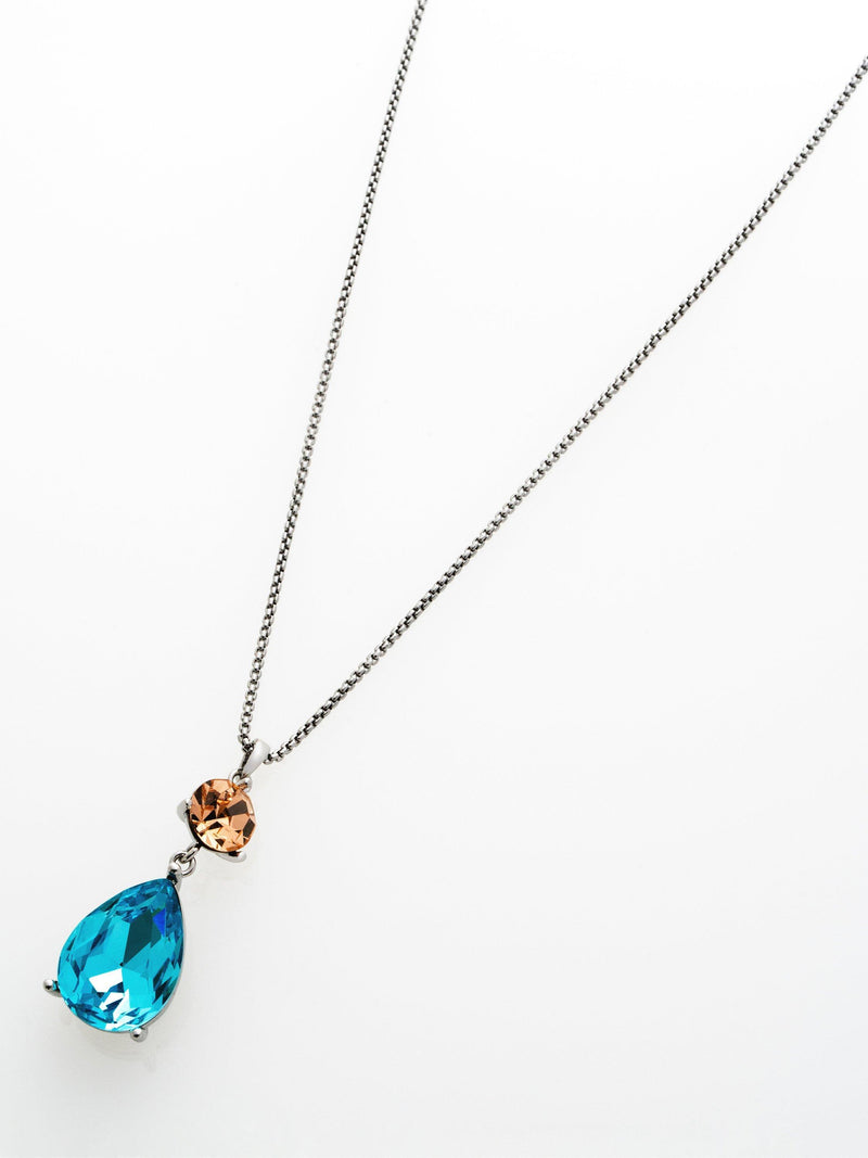Ted Baker Tearsa Crystal Teardrop Pendant Necklace, UK version