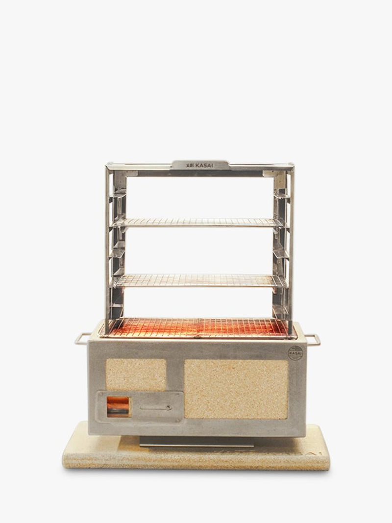 Kasai charcoal grill Robata Rack Edition (British brand)