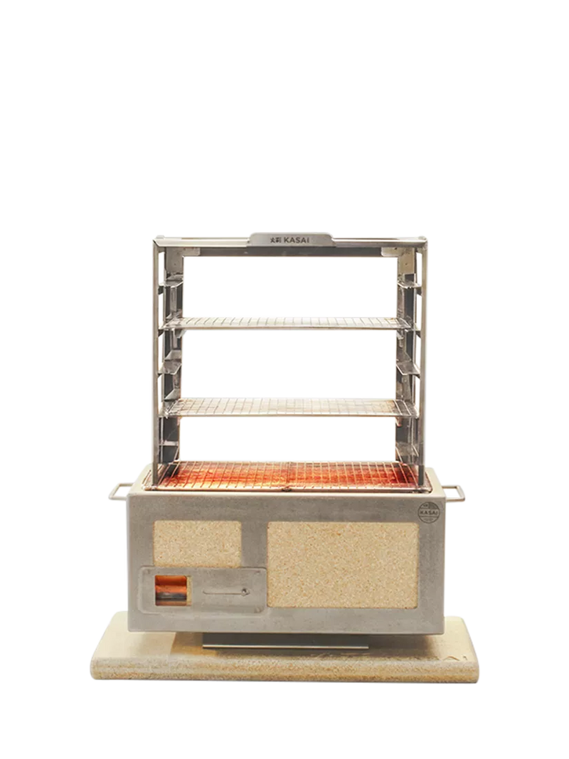 Kasai charcoal grill Robata Rack Edition (British brand)