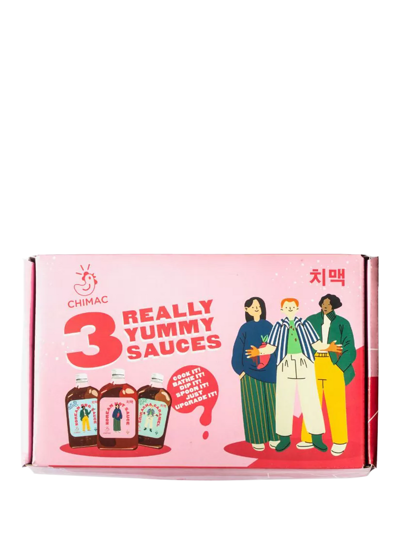 Chimac Korean sauce set 3x350ml (British brand)
